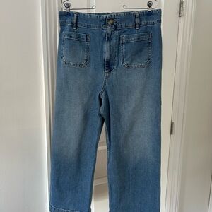 Pilcro Anthropologie Blue Women's Ankle Jeans